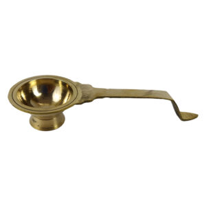 Brass Harathi Plain Small